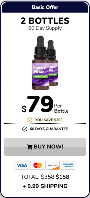 LeanRise 2-Bottle Price